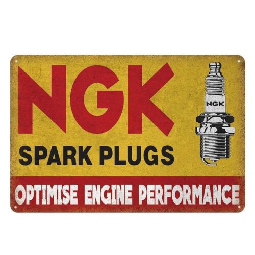 NGK 점화 플러그 간판, 복고풍 자동차 정비소 스타일 - Spark Plug 리뷰 및 가격