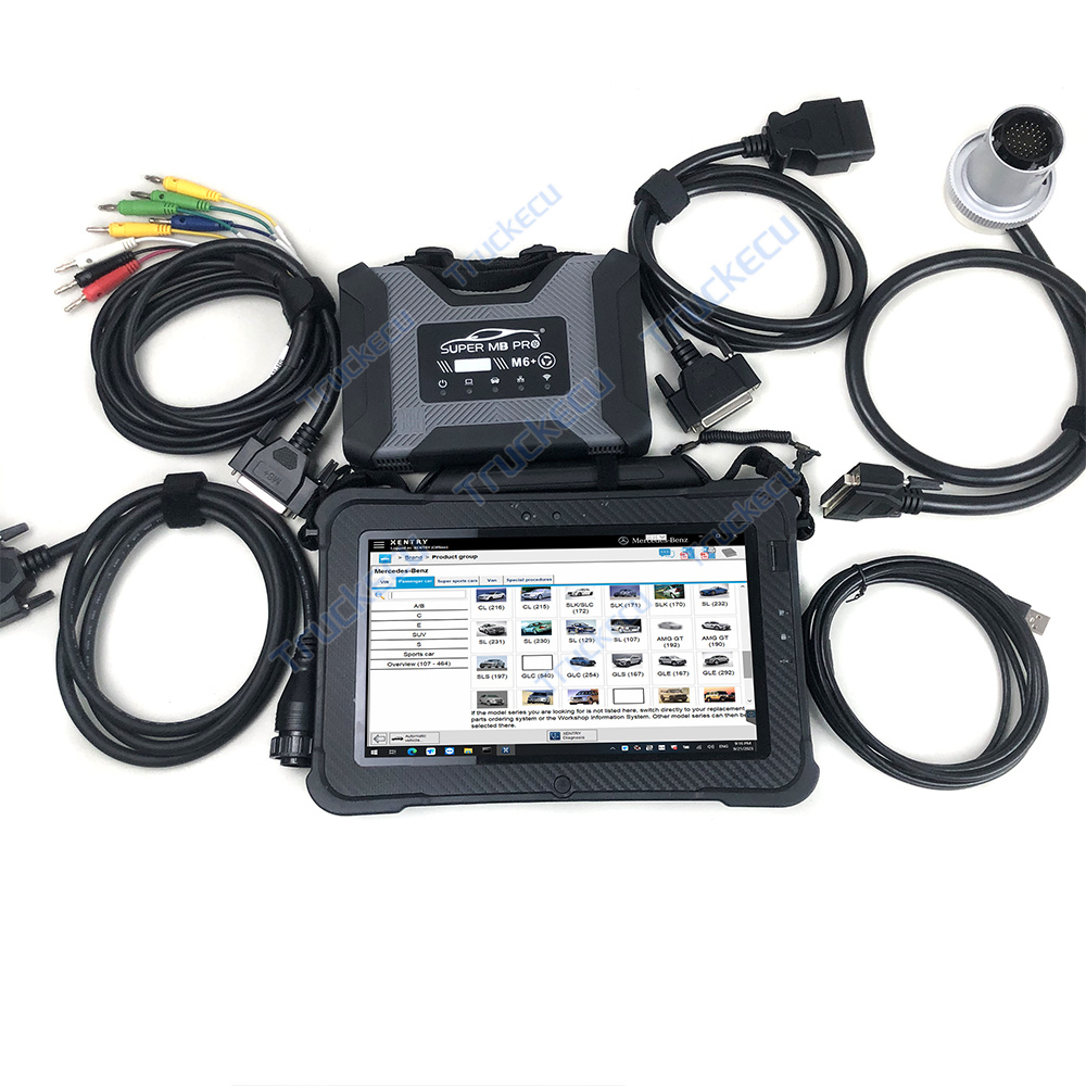 엑스플로어 태블릿 슈퍼 MB PRO M6 DoIP VC - Car Diagnostic Tool 리뷰 및 가격